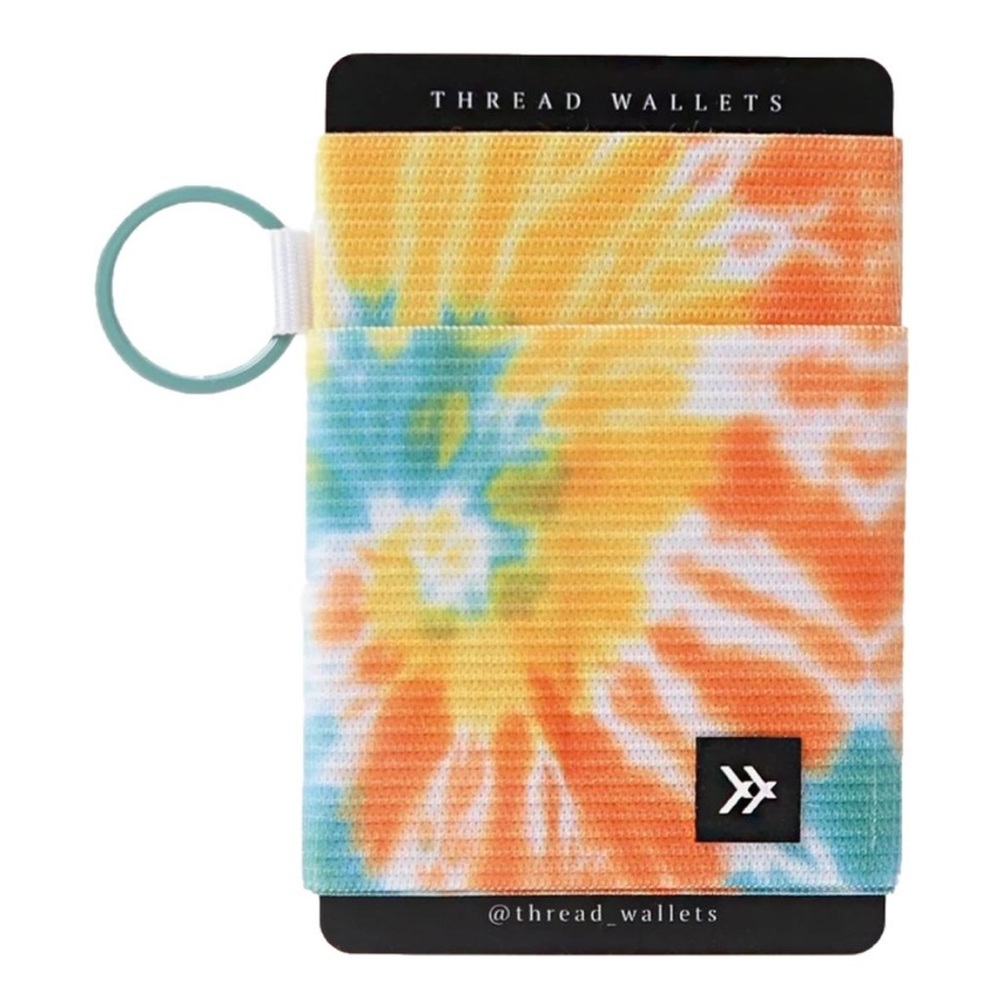 Threads Tie-Dye Crave Elastic Wallet EUC